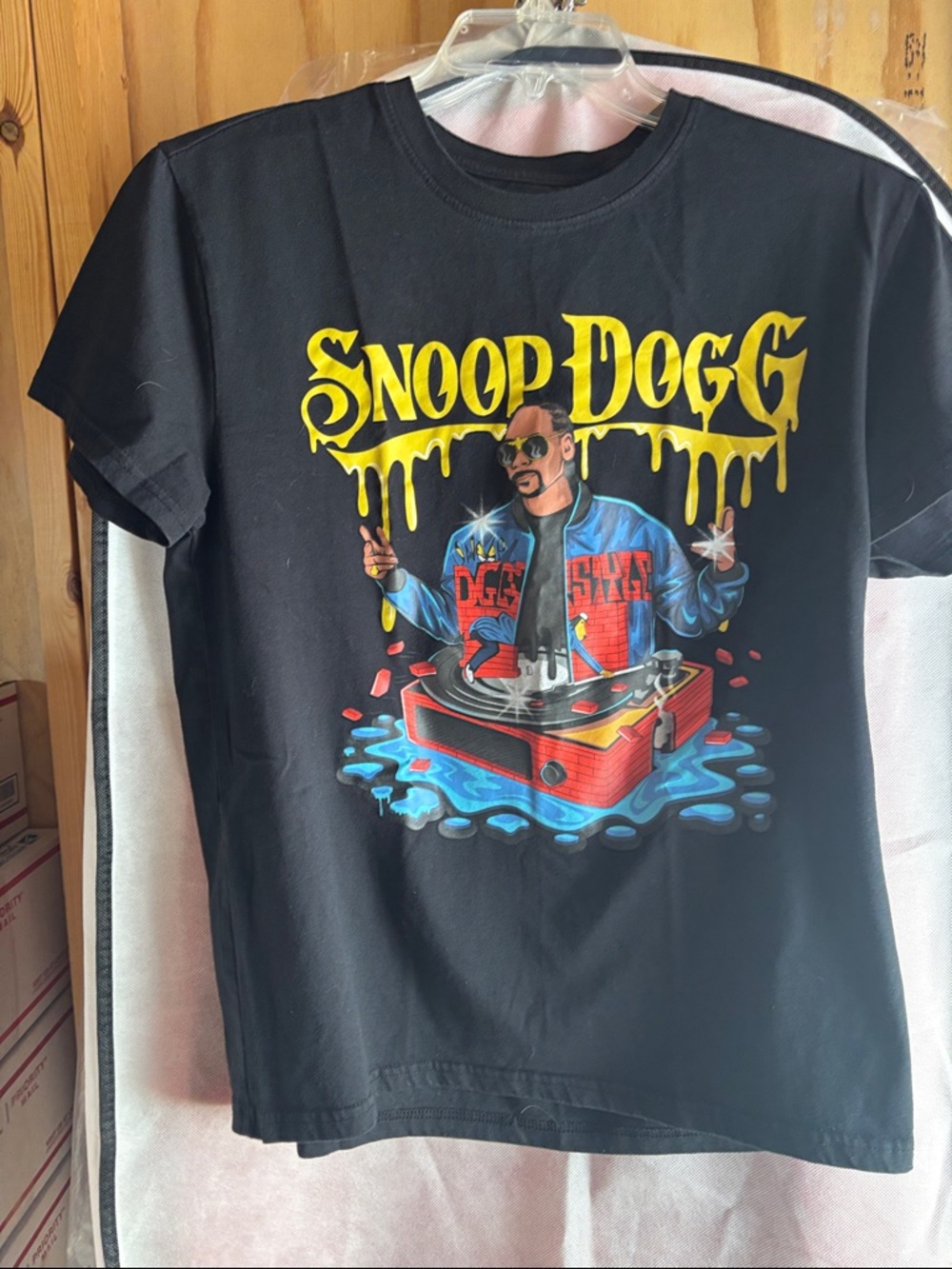 Snoop Dogg Black Graphic Tee - Snoop Dogg